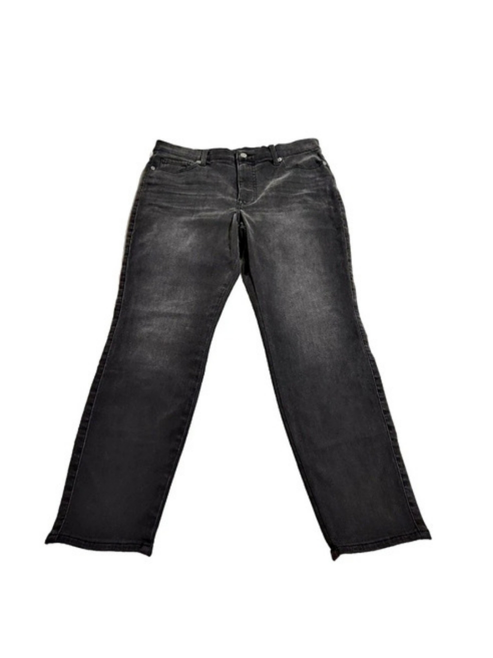LUCKY BRAND Women's Size 33-35 Grey Stretch  Uni Fit Skinny Ankle Jeans NWT 07